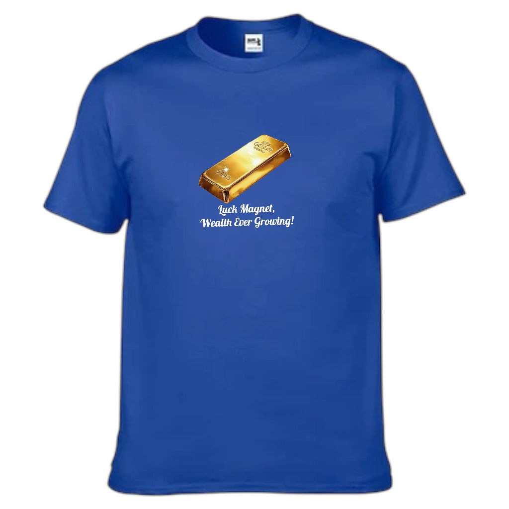 Golden Prosperity Gold Bar (Shirts of Fortune) by Fort M Treasures (Premium Grade)