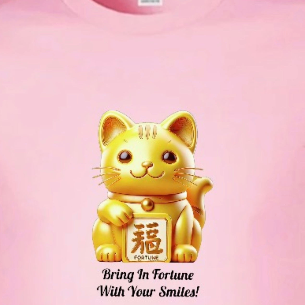 Fortune Cat (Shirts of Fortune) by Fort M Treasures