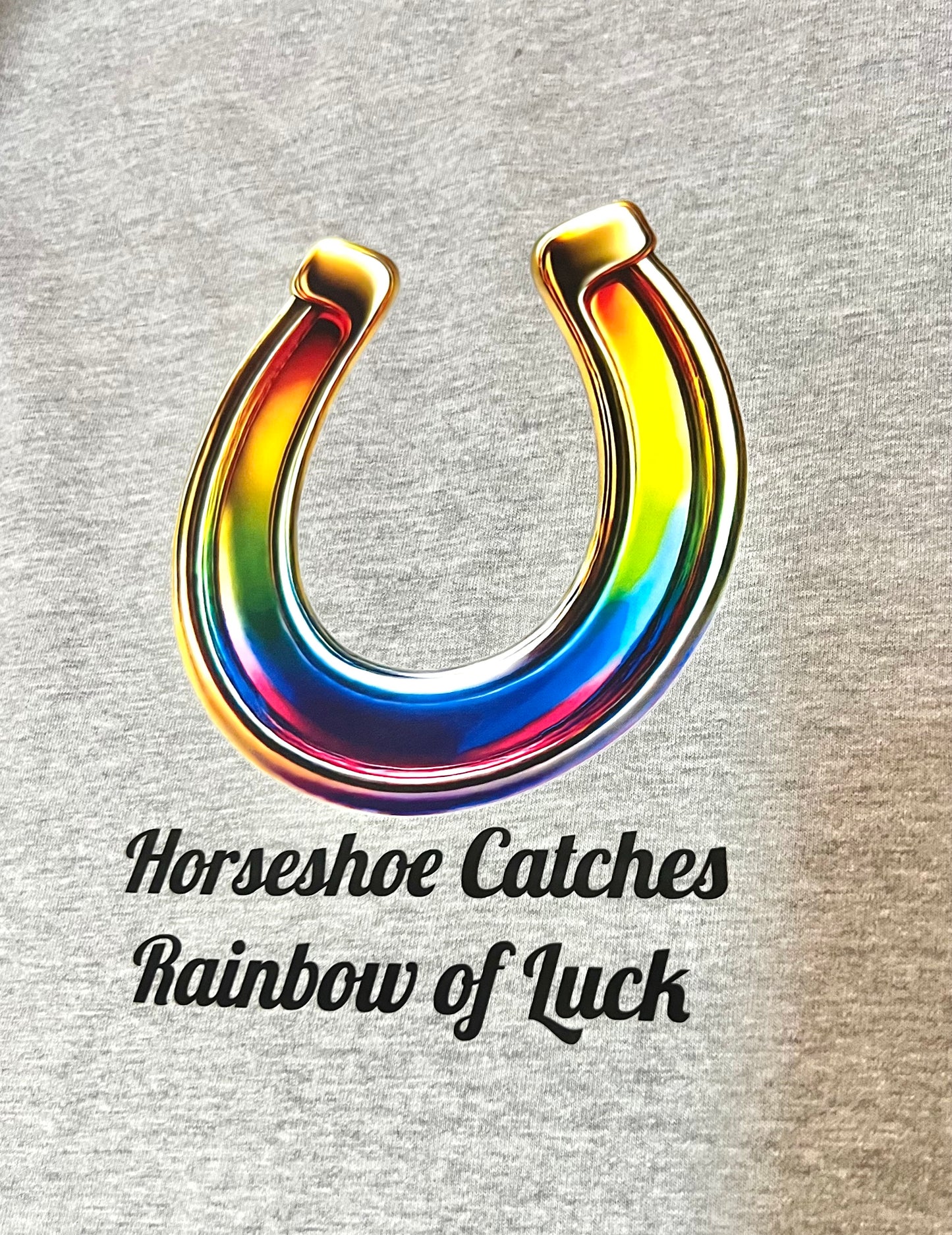 Rainbow Lucky Horseshoe (Shirts of Fortune) by Fort M Treasures