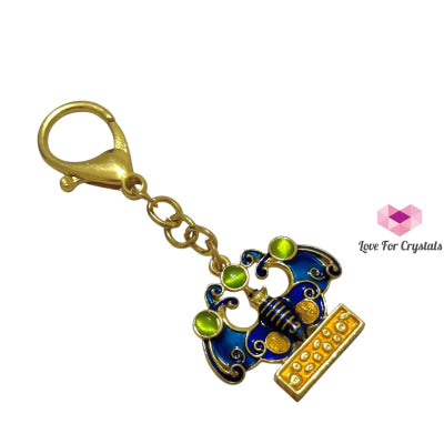 3 Jewels Bat for Prosperity & Unexpected Good Fortune Keychain Amulet (Fengshui 2025) Feng shui