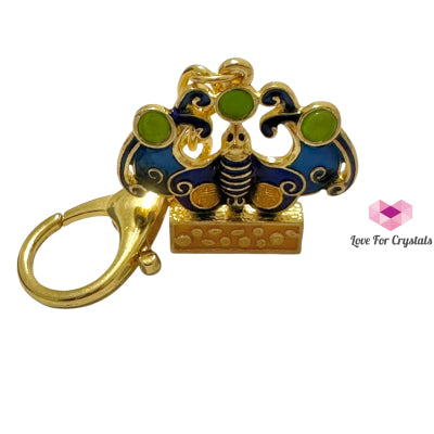 3 Jewels Bat for Prosperity & Unexpected Good Fortune Keychain Amulet (Fengshui 2025) Feng shui