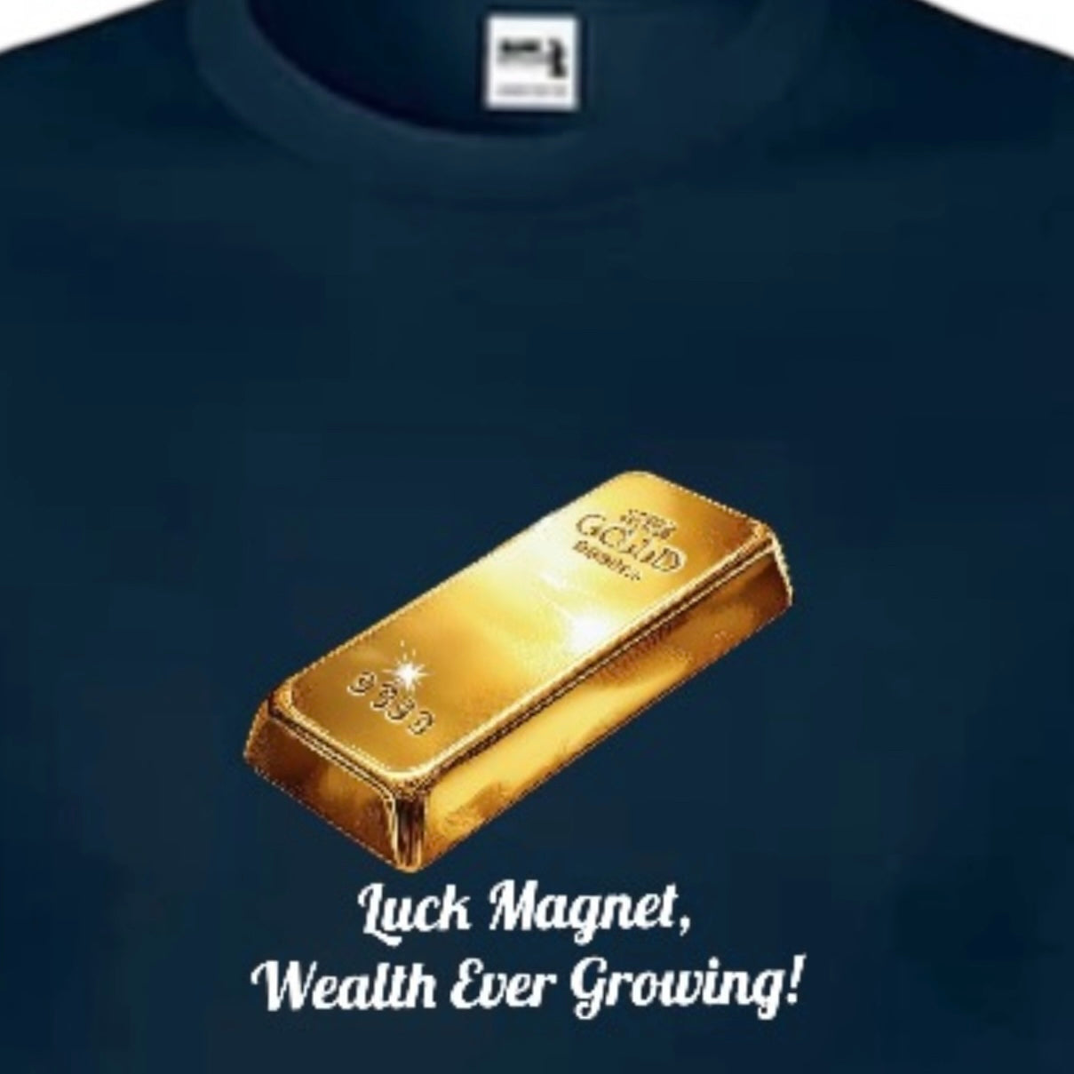 Prosperity Gold Bar (Shirts of Fortune) by Fort M Treasures (Premium Grade)