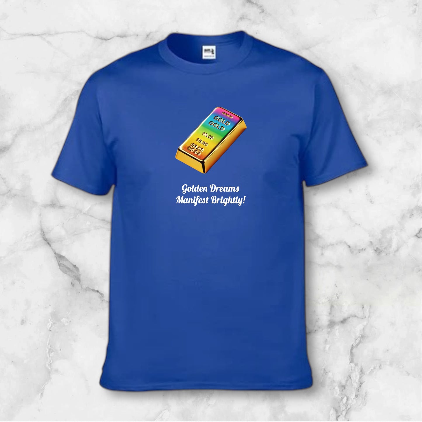 Rainbow Prosperity Gold Bar (Shirts of Fortune) by Fort M Treasures