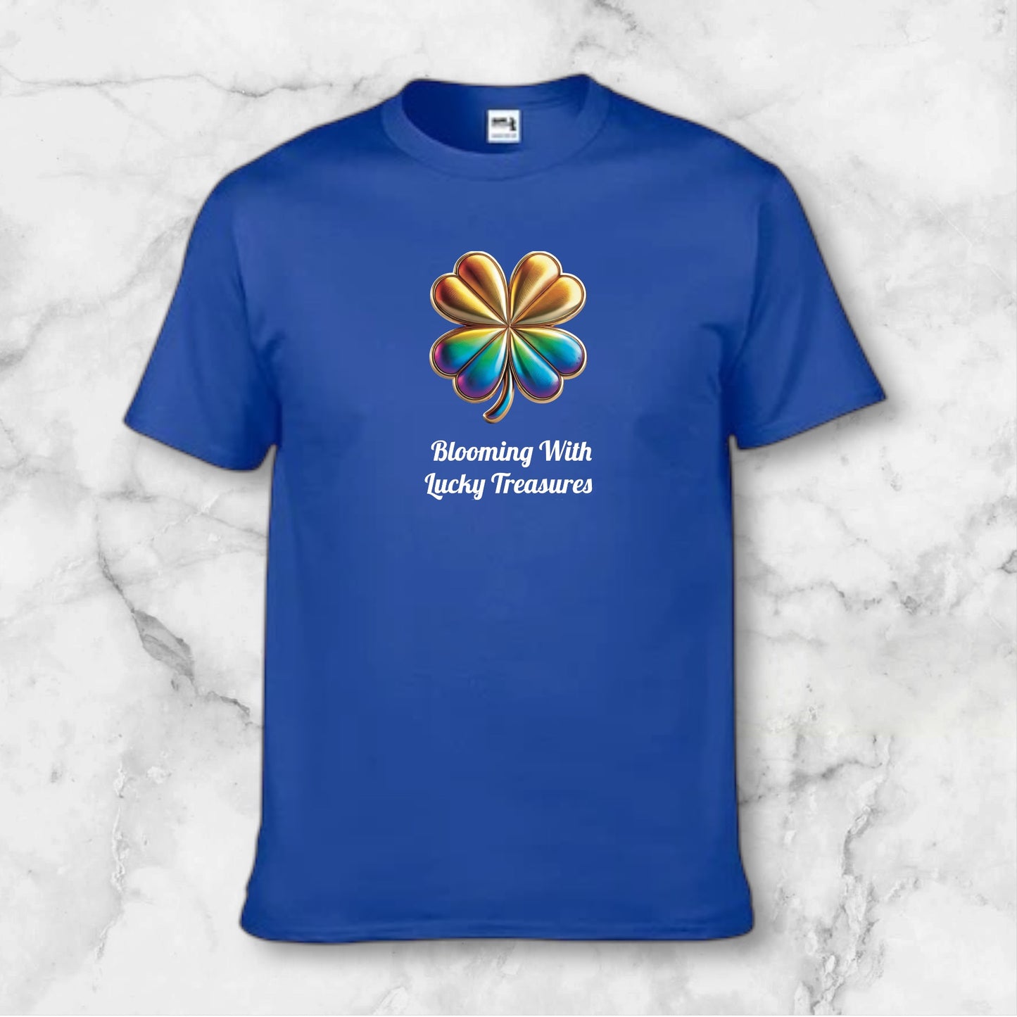 Rainbow Clover Blessings (Shirts of Fortune) by Fort M Treasures