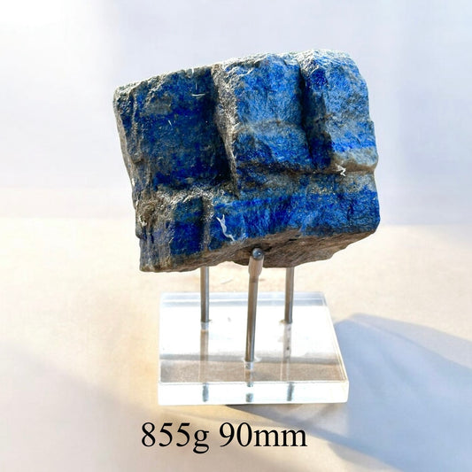 Lapis Lazuli Raw (MANIFESTATION MASTER PRE-ACTIVATED STONE) with Acrylic Stand