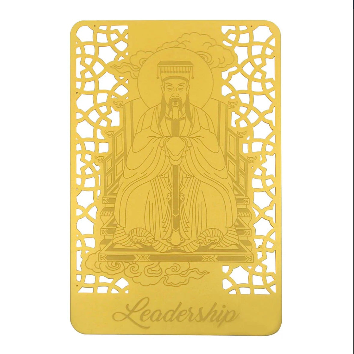 Leadership Talisman Gold Card (Feng Shui)