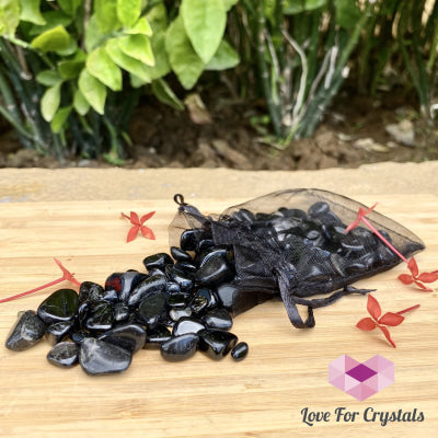 Black Tourmaline Chips 100gm