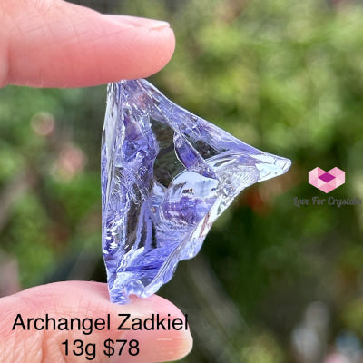 Amethyst Archangel Zadkiel Andara Crystal (High Vortex Mount Shasta) 13G Crystal