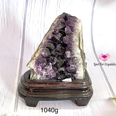 Amethyst Druse (Standing) Uruguay 1040G Caves Geodes And Clusters