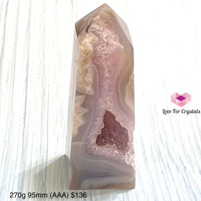 Amethyst Druzy Point (Brazil) 270G 95Mm (Aaa)