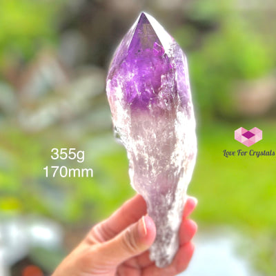 Amethyst Large Laser Wand (Brazil) 355G 170Mm Crystal Points