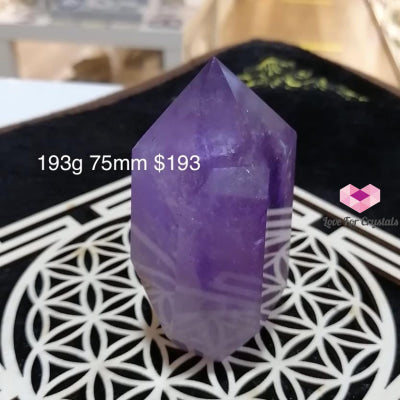 Amethyst Point Aaa (Brazil) 193G 75Mm Polished Stones