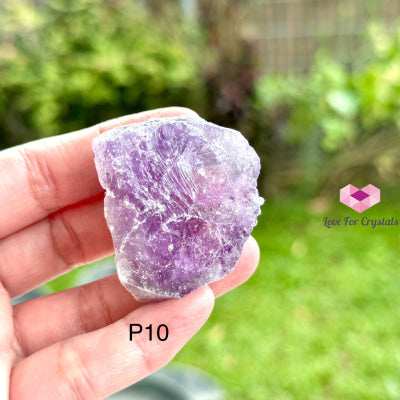 Amethyst Raw Photo 10 Crystals