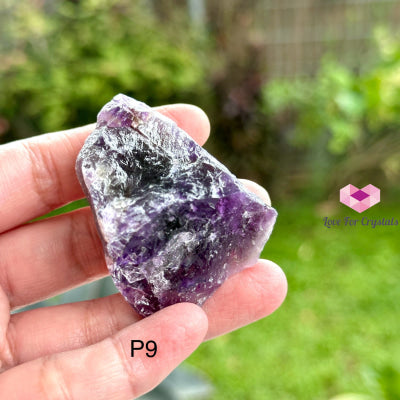 Amethyst Raw Photo 9 Crystals