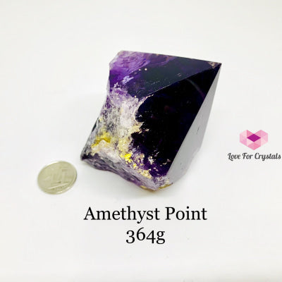 Amethyst Raw Point (Uruguay) 364G