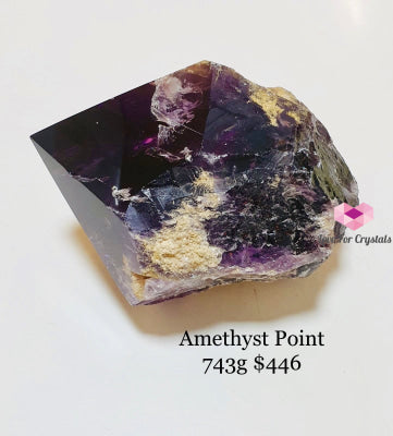 Amethyst Raw Point (Uruguay) 743G