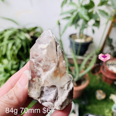 Angel Phantom Quartz (Brazil) Rare (Amphibole) 84G 70Mm Raw Stones