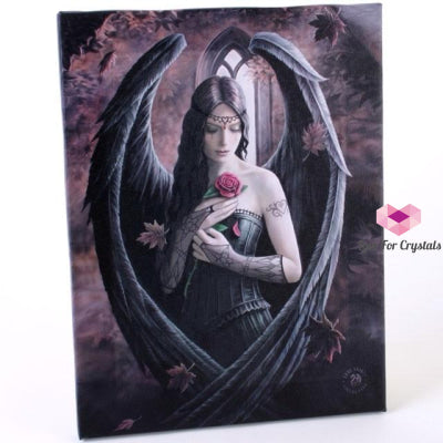 Angel Rose Wall Canvas (20 Cm Wide 26 Long) Angels