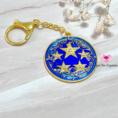 2023 Annual Amulet With 5 Stars (Fengshui 2023) 11Cm Keychain Keychain