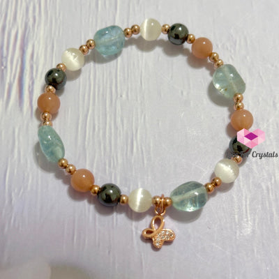 Anxiety Release Crystal Bracelet By Audreys Remedy Bracelets & Bangles