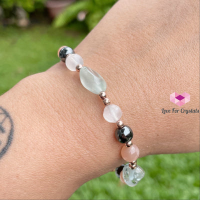 Anxiety Release Crystal Bracelet By Audreys Remedies Bracelets & Bangles