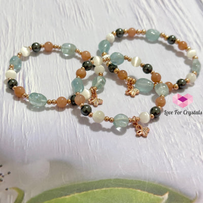 Anxiety Release Crystal Bracelet By Audreys Remedy Bracelets & Bangles