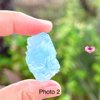 Aquamarine Raw Aaaa Grade (Pakistan) P2 (9G)30Mm Stone