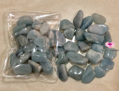 Aquamarine Tumbled Per Pack (50G) Angola (Aa Grade) Stones