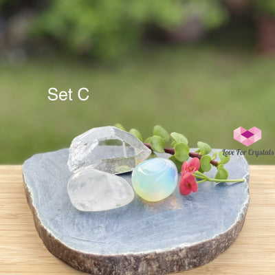 Archangel Gabriel Crystal Set (Purity Inspiration And Serenity) C Sets