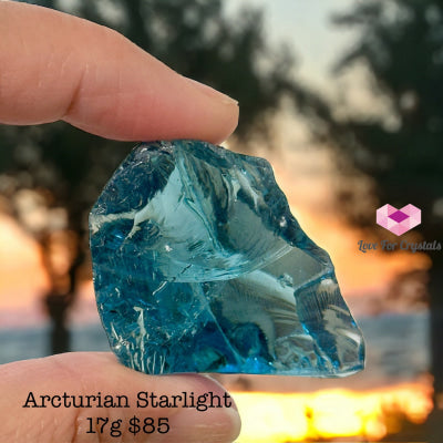 Arcturian Starlight Stargate Andara Crystal (High Vortex Mount Shasta) 17G