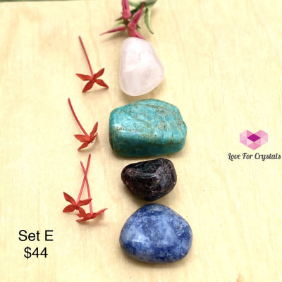 Attract Love And Harmony Crystal Set (4 Stones) Brazil E Sets