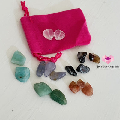 Attract Soulmate Empowerment Crystal Kit (Pocketsized) Crystal Kits