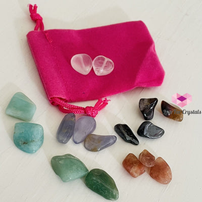 Attract Soulmate Empowerment Crystal Kit (Pocketsized) Per Kit Crystal Kits