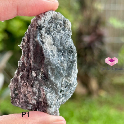 Black Moonstone Raw (Larvikite) 40-50Mm Photo 1 Crystals