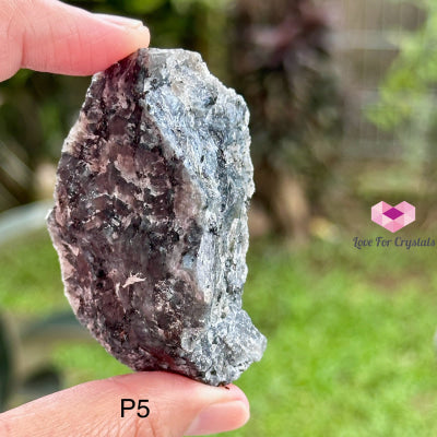 Black Moonstone Raw (Larvikite) 40-50Mm Photo 5 Crystals