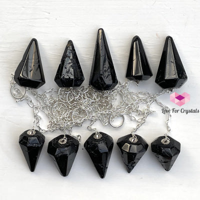 Black Tourmaline Pendulum (Brazil)