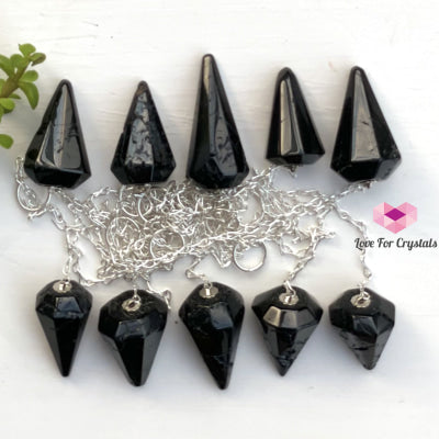 Black Tourmaline Pendulum (Brazil)