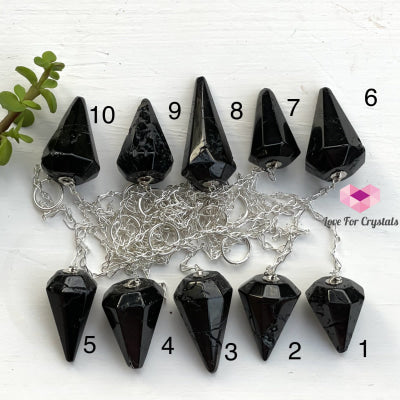 Black Tourmaline Pendulum (Brazil) Photo 1