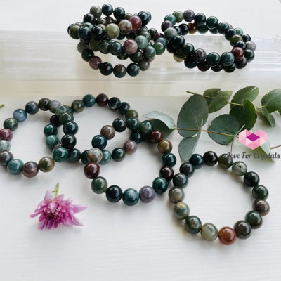 Bloodstone 12Mm Bracelet Size 5.5 Bracelets & Bangles