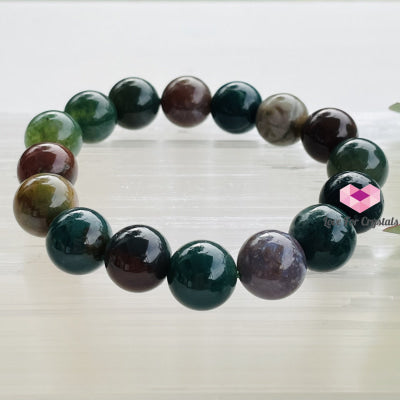 Bloodstone 12Mm Bracelet Size 6 Bracelets & Bangles