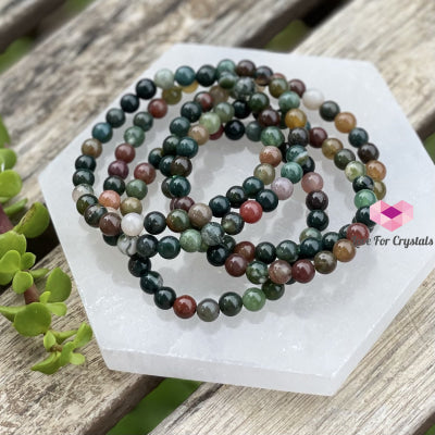 Bloodstone Crystal Bracelet 6Mm Bracelets & Bangles