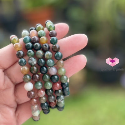 Bloodstone Crystal Bracelet 6Mm Bracelets & Bangles