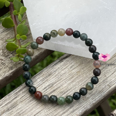 Bloodstone Crystal Bracelet 6Mm Bracelets & Bangles