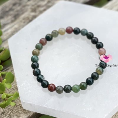 Bloodstone Crystal Bracelet 6Mm Bracelets & Bangles