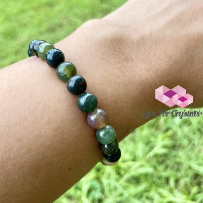 Bloodstone Crystal Bracelet 6Mm Bracelets & Bangles