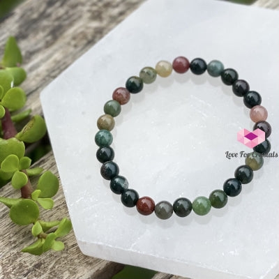 Bloodstone Crystal Bracelet 6Mm Bracelets & Bangles