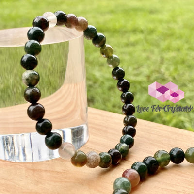 Bloodstone Crystal Bracelet 6Mm Bracelets & Bangles