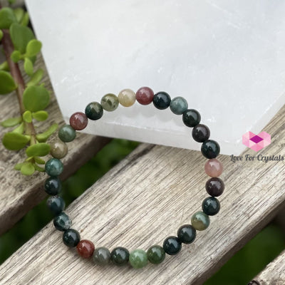 Bloodstone Crystal Bracelet 6Mm Bracelets & Bangles