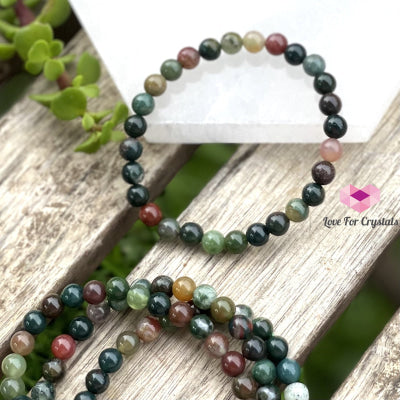 Bloodstone Crystal Bracelet 6Mm Bracelets & Bangles