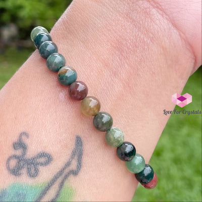 Bloodstone Crystal Bracelet 6Mm Bracelets & Bangles